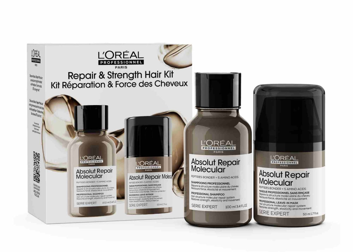 Loreal Absolut repair molecular repair and strength hair kit
