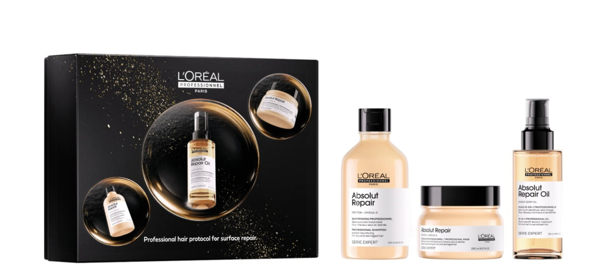 Loreal absolut repair trio gift set